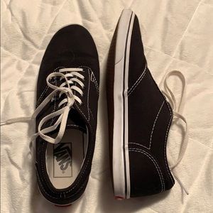 Black vans size 9 hardly worn